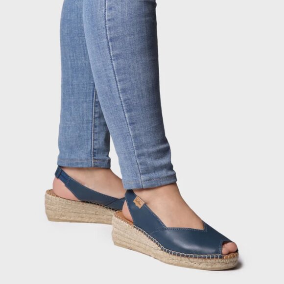 Brand new Toni Pons Wedge espadrilles in leather - BERNIA - Picture 2 of 2